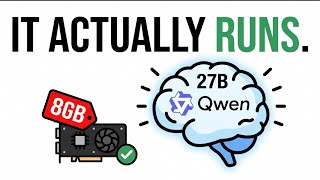 Qwen3.8-27B Why It Runs on ANY GPU (8GB to 32GB Tested)