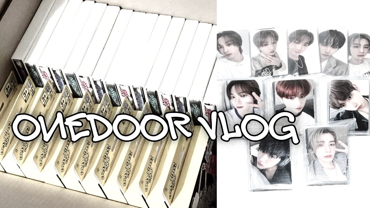 [ 원도어 브이로그 ] 보는 내가 다 정신이가 아파지는 총대의 앨범깡 | 분철 총대 • 포카깡 • 보넥도 • 보이넥스트도어