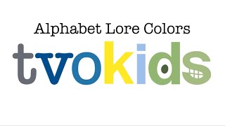 Nicholas's TVOKids Logo Bloopers Take 15: Alphabet Lore Colors