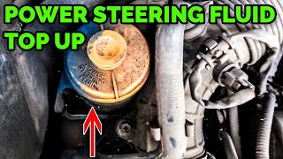 How to Top Up Power Steering Fluid Like a Pro | Easy DIY Car Maintenance | English