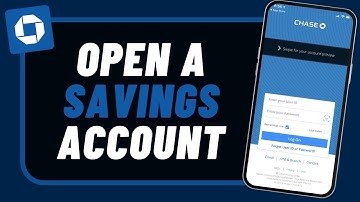 How to Open a Savings Account Chase App !