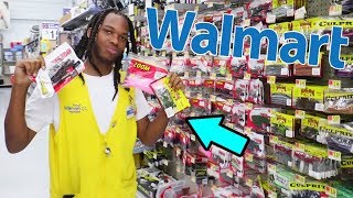 Walmart Employee Picks My Lures Fishing Challenge