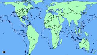 GEOGRAFIA - Projeções Cartográficas Mercator X Peters - Prof. Hebert Calvosa