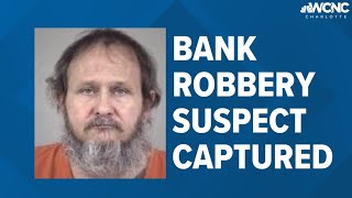 Bank robbery suspect arrested, police say
