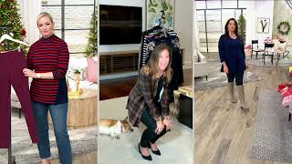 Susan Graver Weekend Premium Stretch Leggings With Front Seam On Qvc