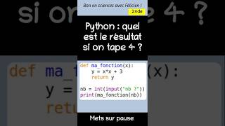 Python : Les fonctions (épisode 4).