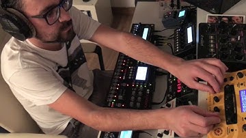 The King : Octatrack + Micromonsta + Blofeld + DSI Mopho + Eventide Space
