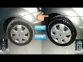 Como hacer llantil casero para los neumáticos de tu automóvil