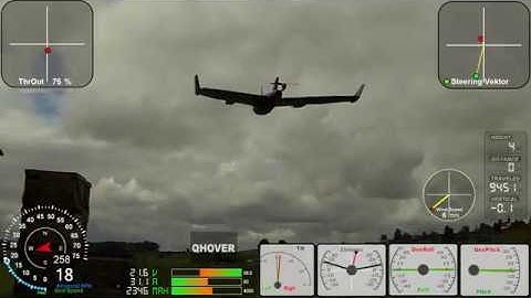 Skywalker VTOL Test 47  " IFR FPV "