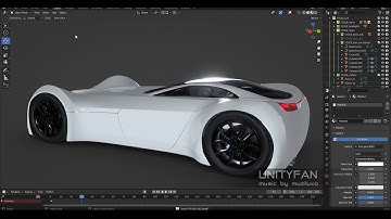 concept car quick modeling - vehicle 028 - part 4 - 4x timelapse