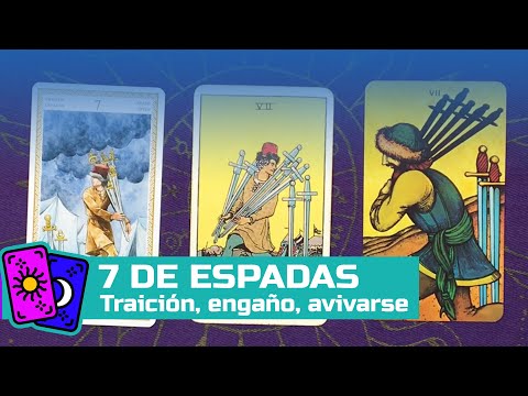 7 DE ESPADAS - CURSO DE TAROT RIDER - SIGNIFICADO DE LA CARTA