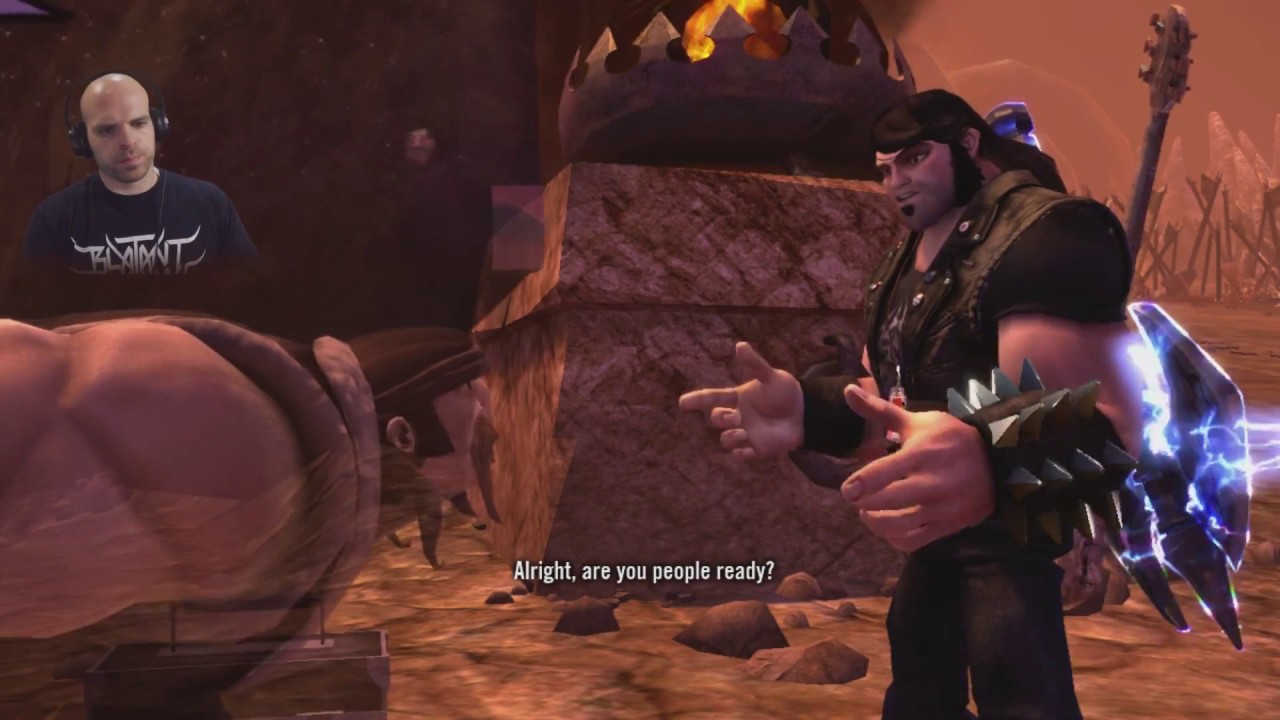 Brutal Legend Jack Black Xbox 360 part 32 | NerdJock Vid 698 - YouTube