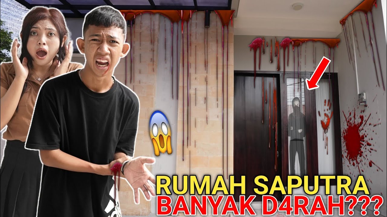 LARI😱KITA MELIHAT D4RAH ADA DIRUMAH SAPUTRA?!! ADA APA INI?? | Mikael TubeHD