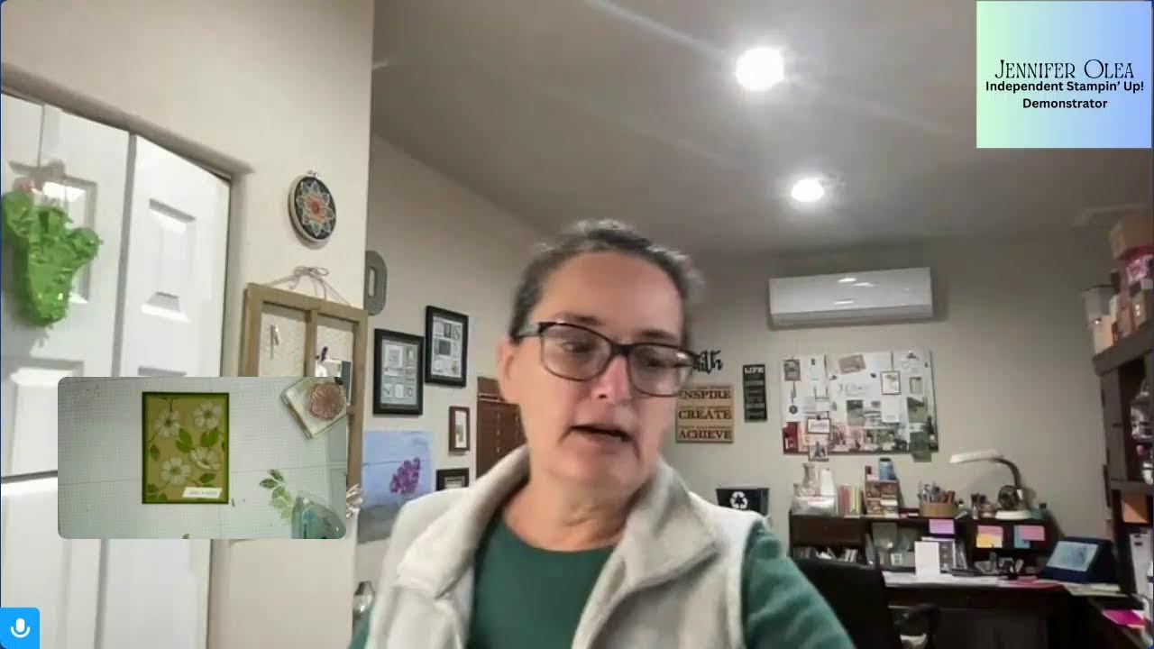 Wednesday's Live Paper Crafting FUN! 1/14/26