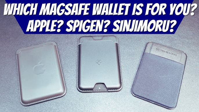 Hülle Spigen Valentinus MagSafe Universal Magnetic Card Holder Schwarz Case  - Shop