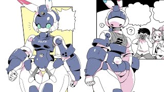 Attraction Robot Police Girl Ed-2 | Modern Mogal Comic Dub