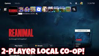 Reanimal 2-Player Local Co-Op PS5 Gameplay FULL Game Demo! screenshot 1