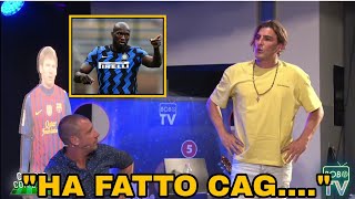 BOBO TV SCONTRO TRA CASSANO E VENTOLA PER COLPA DI LUKAKU. LUKAKU É FORTE?