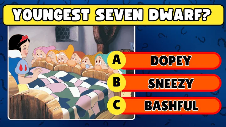 DISNEY QUIZ: Hard Multiple Choice Questions - Only True fans will score 25 or more!