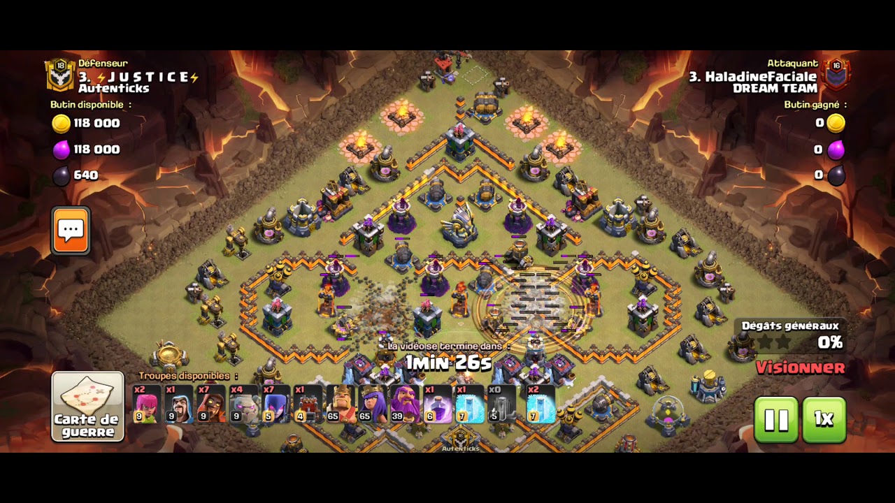 HDV 12 GOLEM SORCIERE SUPER-SORCIER