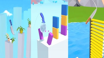 Almost Cut | Slice Master | Slice It - All Levels Gameplay Android, iOS