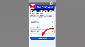 Instagram Password Change 2025 / Instagram ka password kaise change kare / Insta id password change