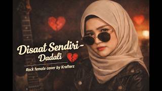 Disaat Sendiri  Dadali  Rock Female Cover By Krafterz