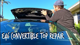 How We Fix Broken Convertible Top Latches On Our E46 BMW 3 Series
