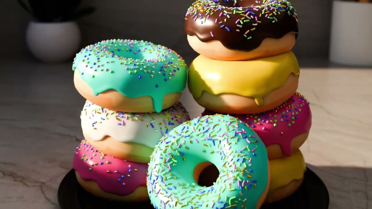 Blender Donut Animation