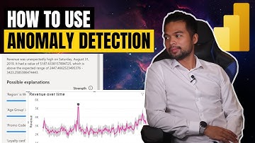 How to use ANOMALY DETECTION in Power BI  // Beginners Guide to Power BI in 2020