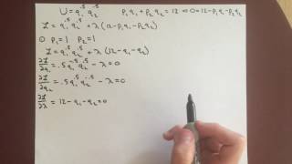 Deriving a Demand Curve