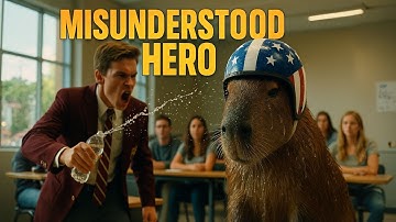 Capybara Was Accused of Stealing the Burger but the Real Story Was Different 💔🍔