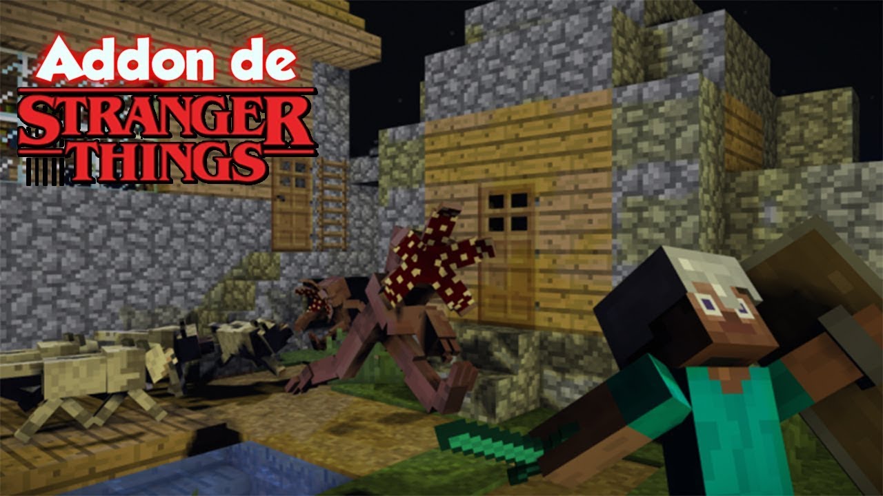 Addon De Stranger Things Demogorgon Para Minecraft De Xbox One