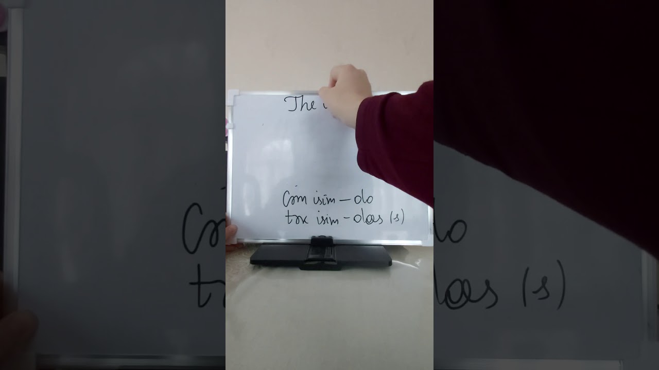 Present Simple/ Indefinite-İndiki sadə/qeyri-müəyyən zaman. Açıqlamaya baxın ⬇️