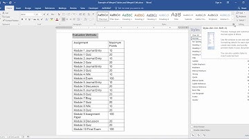 Simple Table Formatting for Accessibility in Word 2016