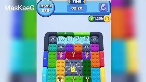 Color Block Jam Level 388 Walkthrough Solution