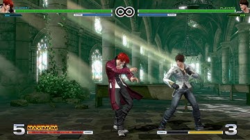 THE KING OF FIGHTERS XIV Demo Ver. Iori kara command throw