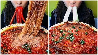 Super Spicy Food Eating Noodles Show Collection -  Chinese Food #ASMR #MUKBANG