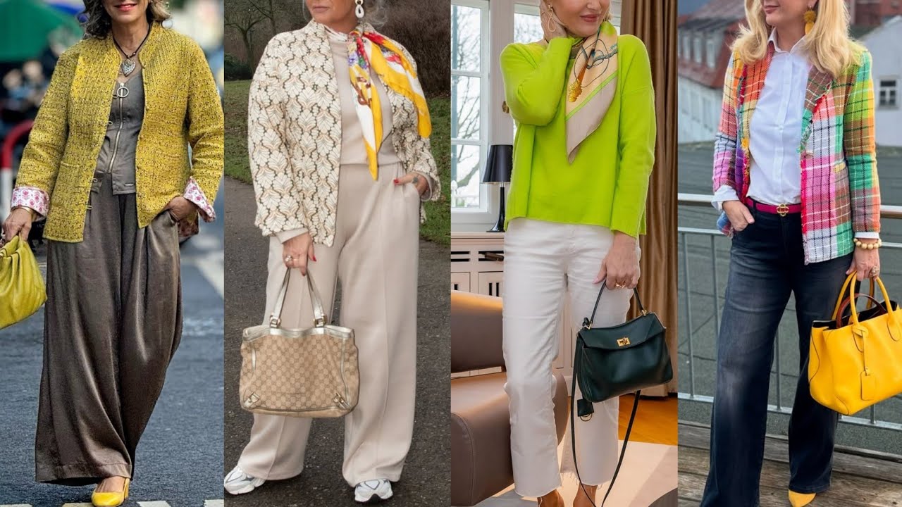 Natural Older Women OVER 50 60 70 | Summer Fashion 2026 For Women#summeroutf 