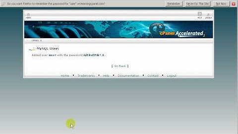 How to Create a MySQL database in cPanel