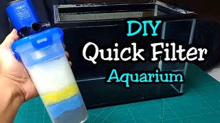 Membuat Quick Filter DIY untuk Aquarium