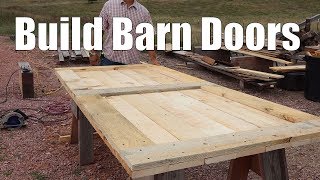 Building Barn Doors for the Timber Frame