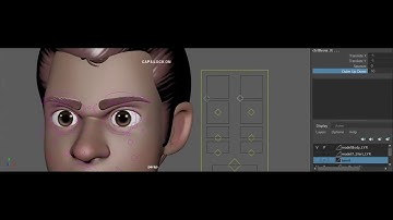 Facial rigging with advance skeleton in maya by abouzar hatami