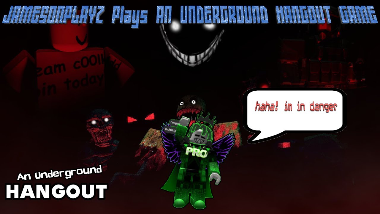 FELIKS Plays AN UNDERGROUND HANGOUT GAME In Roblox! [SUPER COOL]