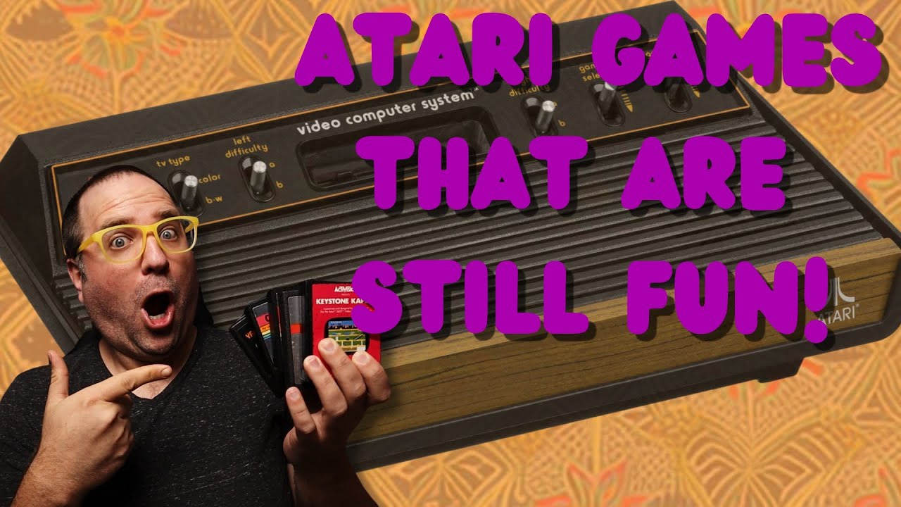 Atari 2600 Games That Are Still Fun To Play!!!