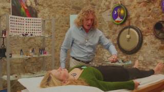 Lui Krieg Crystal Tuning Fork Healing Demonstration