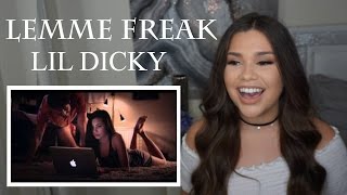 LIL DICKY- LEMME FREAK (OFFICIAL MUSIC VIDEO REACTION)