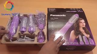 Panasonic Hair Styler Review EH-KA42-v Unboxing, Demo & Price 2019 | By Soumens Tech