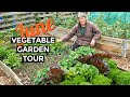 Homestead Garden Tour | Self Sufficient Vegetable Garden | June 2020