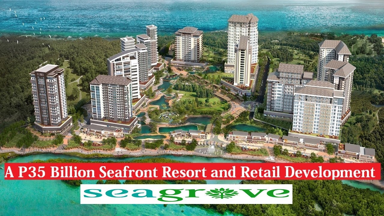 Mactan Seagrove The Seafront Resort and Retail Development YouTube